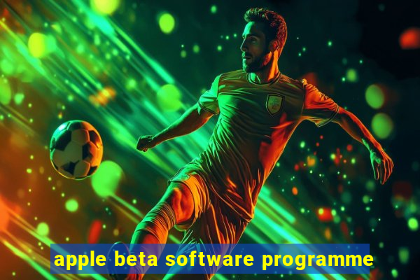 apple beta software programme